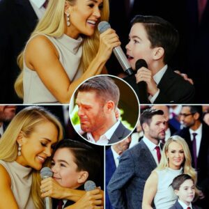 "You Are My Hero, Dad": Carrie Underwood’s Son Delivers an Unforgettable School Stage Moment That Leaves Mike Fisher in Tears