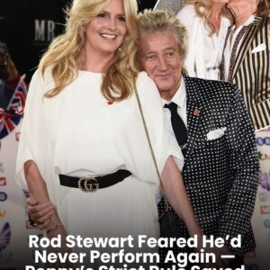 Rod Stewart feared he’d never sing again — but it was Penny Lancaster’s strict rule that saved his legendary voice!