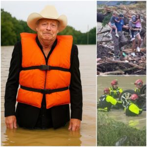 As Texas faced a devastating flood disaster that caused heavy damage and claimed at least 51 lives — including 15 children — a legendary name in country music managed to warm people’s hearts. Alan Jackson, a man known for his private, quiet demeanor, surprised everyone by donating $3.5 million to support the victims and the families of those still missing in this horrific flood. But he didn’t stop there — what Alan Jackson did next left fans both astonished and deeply moved