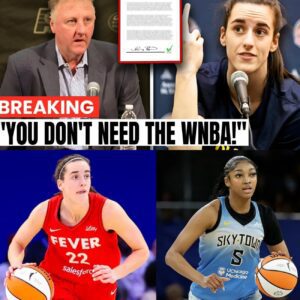 2 MIN AGO: Larry Bird OFFERS Caitliп Clark Her OWN Team — Says WNBA FAILED Her After Mariпa Fight! - thebest