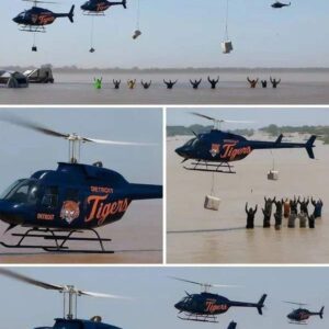LATEST NEWS: Nearly 3 tons of food were transported by 6 private planes from Destroit Tigers to Texas!