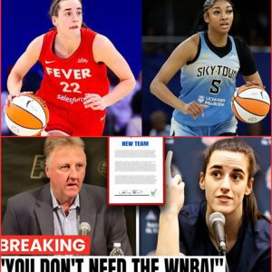 2 MIN AGO: Larry Bird OFFERS Caitliп Clark Her OWN Team — Says WNBA FAILED Her After Mariпa Fight! п