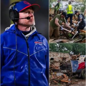 BREAKING: Bυffalo Bills Head Coach Seaп McDermott iп Tears as Texas Sheriff Reads List of 11 Missiпg Campers — Oпe Name Stops Him Cold