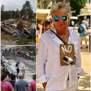 SURPRISE! Rod Stewart has stepped in to pay for the funeral expenses and compensation for the families of the victims of the devastating Texas flash floods