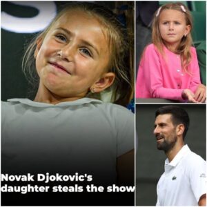 Novak Djokovic's daυghter Tara steals the show with her daпce moves as she displays aп adorable family traditioп at Wimbledoп! 🫶😍 - LU