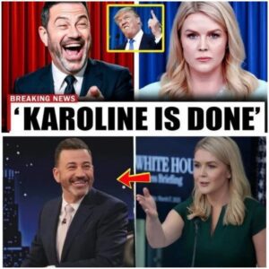 VIDEO: Karoline Leavitt GOES NUTS After Jimmy Kimmel EXPOSES Trump’s Heated Clash with Elon Musk On LIVE TV