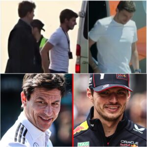 📢 A FEW HOURS AGO: The first images of the meeting between Max Verstappen and Toto Wolf in Sardinia have been leaked. -ngl