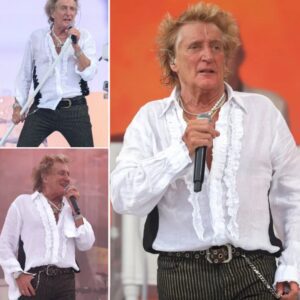 Rod Stewart’s triumphant Glastonbury comeback almost didn’t happen — just days before his legendary set, he was so sick with influenza A that he feared he’d lose his voice for good