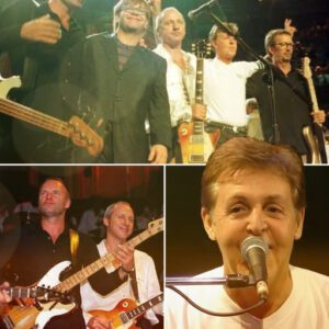 Six Legends, One Stage, Hey Jude—McCartney, Sting, Elton, Clapton, Knopfler, and Collins Unite in a Once-in-a-Lifetime Rock ’n’ Roll Resurrection That Set the Soul on Fire