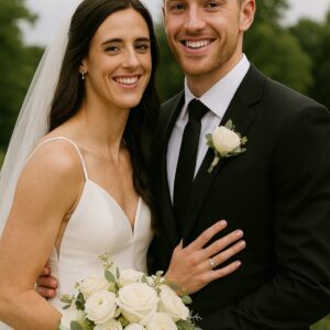 Minutes ago, Caitlin Clark stunned fans when she announced her marriage to longtime partner Connor McCaffrey in a beautiful ceremony in Atlanta! 🎉💍 The moment quickly made fans ecstatic...