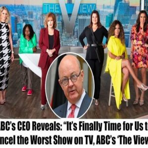 BREAKING: ABC CEO Declares - "It's Finally Time to Cancel the Worst Show on TV: The View!" What led to this shocking decision... and what goes on behind the scenes that viewers never know about?