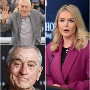 SHOCKING ATTACK: ROBERT DE NIRO SLAMS KAROLINE LEAVITT, CLAIMS “SHE’S NOT QUALIFIED TO BE A ROLE MODEL FOR WOMEN”