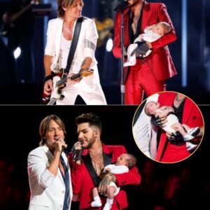 Adam Lambert Cradles His Son While Singing a Lullaby with Keith Urban—And the World Falls Silent nh