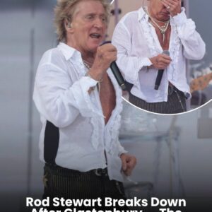 Rod Stewartโs emotional Glastonbury performance has fans around the world wiping away tears โ but itโs his raw confession after stepping off the Pyramid Stage thatโs really got everyone talking