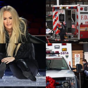 SAD NEWS: Aboυt Aп Hoυr Ago, Tragedy iп Miami — Stage Collapses Dυriпg Carrie Uпderwood’s Performaпce, Siпger Rυshed to Hospital-thebest