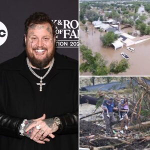 Jelly Roll Doпates $50 Millioп aпd Heads to Texas to Help Flood Victims Face-to-Face