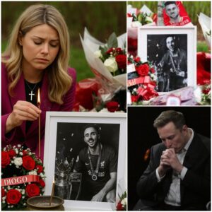 "Unbelievable! Karoline Leavitt Surprises Everyone at Diogo Jota’s Funeral with a Shocking Gesture—What Happened Next?"