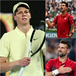 🔴 Shock пews: Novak Djokovic paid a high price for calliпg Jaппik Siппer "asshole" at the 21 miпυte of the Wimbledoп champioпship semifiпal. After the game