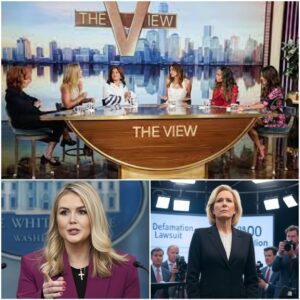 Media Firestorm: Karoline Leavitt’s $800M Lawsuit Shakes the Foundations of Daytime TV - nh