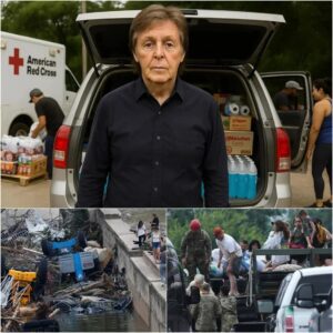 HOT NEWS: “I’m not here to be seen. I’m here to serve.” — Paul McCartney quietly appeared in flood-ravaged Texas… nh