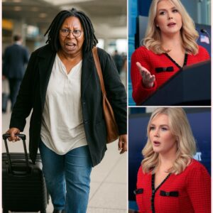 "THE VIEW COLLAPSES: Whoopi FLEES THE COUNTRY AFTER Karoliпe Leavitt ACCELERATES $800M LAWSUIT PROCESS!" - thebest