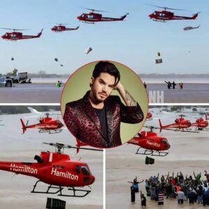 BREAKING NEWS: Nearly 3 tons of food were transported by 6 private planes that took off from country star Adam Lambert to Texas! this humanitarian act that made millions of people cry. nh