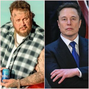 Billionaire Elon Musk sent country music superstar Jelly Roll an ultimatum, inviting him to perform five songs at a mega mega event to promote the latest Tesla model with a ten-sangho