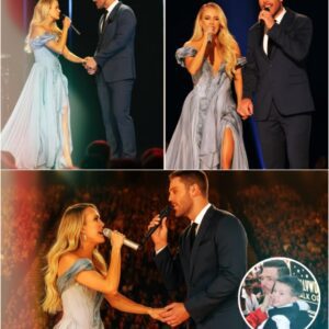 “Even When My Voice Breaks… You Hold Me Together” — Carrie Underwood Whispers Through Tears Before Bringing Husband Mike Fisher On Stage For A Once-In-A-Lifetime