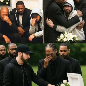 🔴BREAKING: Eminem’s Mysterious Gesture at Snoop Dogg’s Grandchild’s Funeral Leaves Even Dr. Dre Speechless