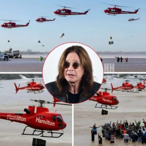BREAKING NEWS: Nearly 3 tons of food were transported by 6 private planes that took off from Ozzy Osbourne to Texas! revealing the real person behind this humanitarian act that made millions of people cry. nh