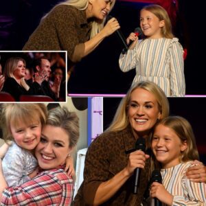 “A Mother’s Dream, A Daughter’s Voice”: Carrie Underwood Shares the Stage with Kelly Clarkson’s Daughter in Unforgettable Nashville Moment nh
