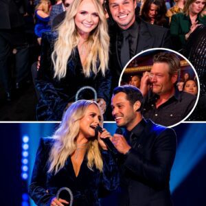 Blake Shelton Breaks Down in Tears As Miranda Lambert Duets with Husband Brendan McLoughlin On Stage nh