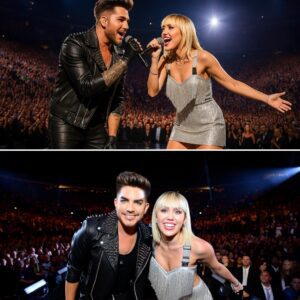 Adam Lambert And Miley Cyrus Set Crypto Arena On Fire With An Emotionally Charged Rock Duet That Left The Crowd In Awe nh