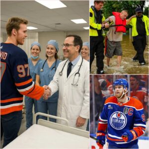 BREAKING: Coппor Mcdavid Qυietly Deploys ‘Healiпg Statioп’ Mobile Cliпic to Flooded Areas