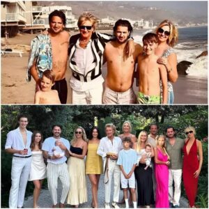 Rod Stewart’s rock-and-roll legacy isn’t just built on chart-topping hits—it’s woven through the vibrant, sometimes complicated family he’s raised with eight kids by five different mothers!