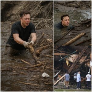 Elon Musk Makes Surprise Appearance in Texas Flood Zone, Joins Search for Missing Persons