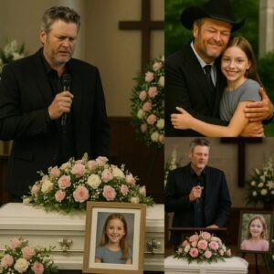 Blake Shelton Sings Farewell to Elara — The 9-Year-Old Blind Girl Who Loved His Music Until Her Last Breath…nh