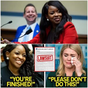 “You mocked my hair—I’m suing for $80 MILLION.” Karoline Leavitt just got hit with a bombshell lawsuit from Jasmine Crockett that’s sending shockwaves through the media world.