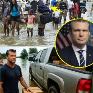 No Interviews, No Fanfare: Pete Hegseth’s Silent Heroism as He Delivers Diapers, Medicine, and Baby Formula to Texas Flood Victims