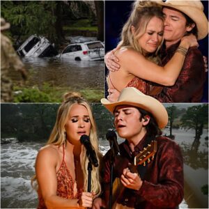 On the evening of July 11, as devastating news of the Texas floods echoed around the world, Carrie Underwood received an unexpected call from John Foster. nh