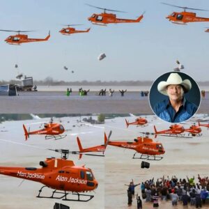 MIRACLE IN THE SKY: Alan Jackson Sends Helicopters to Save Flood Victims in Texas!...
