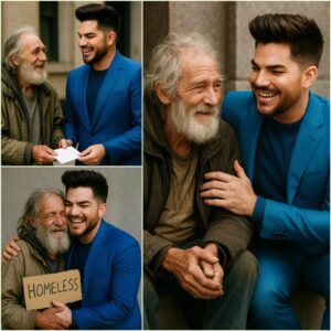 "HEARTWARMING STORY: A Homeless Man Asked Adam Lambert for a Dollar — What Happened Next Left Everyone Speechless" nh