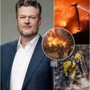 Breaking: Blake Shelton donates $6.8 million to support families affected by Grand Canyon wildfire. As a devastating wildfire tears through the North Rim of Grand Canyon National Park nh