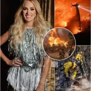 Breaking: Carrie Underwood donates $6.8 million to support families affected by Grand Canyon wildfire. As a devastating wildfire tears through the North Rim of Grand Canyon National Park nh