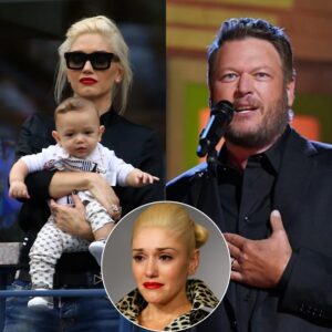 Gwen Stefani’s son Apollo stared in silence as Blake Shelton sang to him and that tender clip just resurfaced. nh