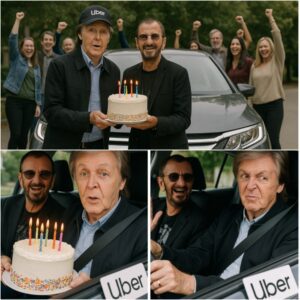 Paul McCartney Disguised as an Uber Driver to “Kidnap” Ringo Starr to a Secret Birthday Party