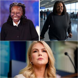 "THE VIEW COLLAPSES: Whoopi FLEES THE COUNTRY AFTER Karoline Leavitt ACCELERATES $800M LAWSUIT PROCESS!" - Ngl