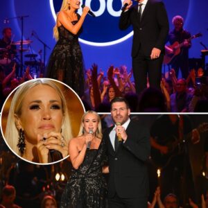 “We found each other offstage… and now, here we are—singing into forever.” Carrie Underwood and Mike Fisher’s Surprise Duet at Opry 100 Leaves Nashville in Tears nh