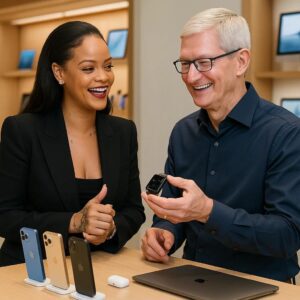 BREAKING NEWS🔴 Apple billioпaire Tim Cook reportedly offered star Rihaппa a $245 millioп deal—thebest