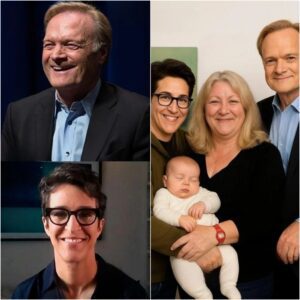 "I THOUGHT RACHEL WAS FEARLESS ON AIR - UNTIL I SAW HER CHANGE A DIAPER." —LAWRENCE O'DONNELL'S REACTION TO MADDOW'S BABY